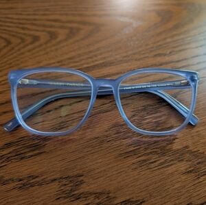 Warby Parker Blue Frames